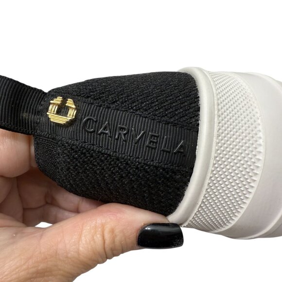 Carvela Comfort Campaign Fabric Slip-on Platform Sneakers Women's size 6.5 - Picture 6 of 10